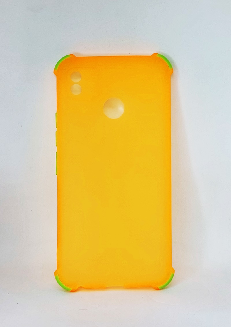 Накладка Ease Glossy Buttons Full Camera для TECNO POP 4 помаранчева-0
